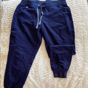 Figs Navy Jogger scrub bottoms